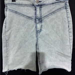 Guess Light Blue Denim Shorts